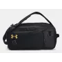 Under Armour Contain Duo Small BP Duffle - Black/Metallic Gold