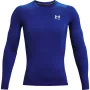 Under Armour HG Armour Comp LS Męska koszulka kompresyjna z długim rękawem Royal Blue