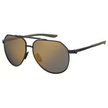 Okulary przeciwsłoneczne Under Armour Honcho 3.0 dla mężczyzn UAHONCHOG3OLG Matte Black/Grey 60/17/140 mm
