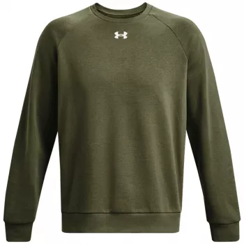 Under Armour Men's Rival Fleece Crew Sweatshirt Marine OD Green 2XL