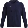 Under Armour Men's Rival Fleece Bluza z Kapturem Zapinana na Zamek Academy