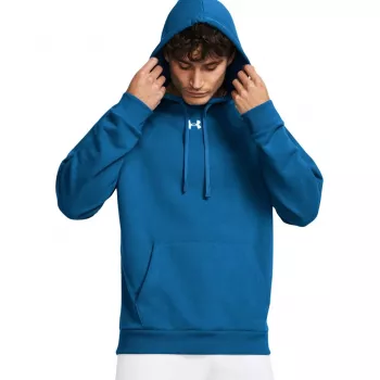 Under Armour Men's Rival Fleece Bluza z kapturem Academy Blue M