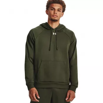 Under Armour Men's Rival Fleece Bluza z kapturem Oliwkowy L