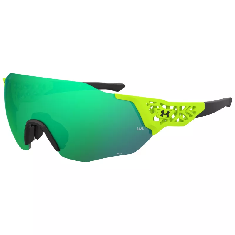 Okulary przeciwsłoneczne Under Armour Men's UANEXTLEVELZ3 - Oprawa Grilamid TR90, soczewki poliwęglanowe, szerokość soczewki 99 mm, długość zausznika 130 mm