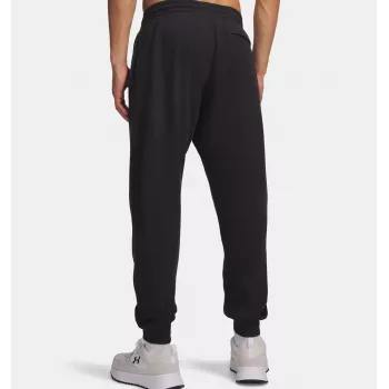 Under Armour Rival Fleece Spodnie dresowe męskie czarne 1379774 001 2XL
