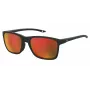 Okulary przeciwsłoneczne dziecięce Under Armour UA-7002-S-3 - Matowa czerń, soczewki Smoke Grey, 56/18/135 mm