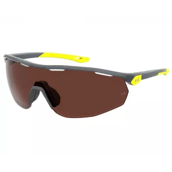 Under Armour UA0003GS0UV Męskie okulary przeciwsłoneczne Shield - soczewka 99mm, zausznik 120mm
