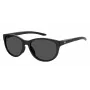 Okulary przeciwsłoneczne Under Armour UA0014GS807 dla kobiet - Błyszcząca czarna oprawka, szare szkła, 57 mm