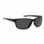 Under Armour UABATTLEO807 Okulary przeciwsłoneczne sportowe męskie - Oprawka matowa czarna, soczewki szare, 65mm