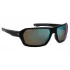 Under Armour UARECON807G4W Męskie okulary sportowe - matowa czarna oprawka, szare soczewki polaryzacyjne, 64/17/125 mm
