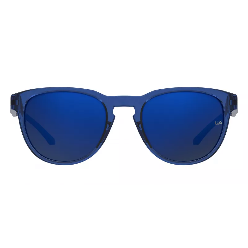 Under Armour Unisex UASKYLAROXZF3 Okulary przeciwsłoneczne - Oprawka Satin Black, soczewki szare polaryzacyjne, 53/17/140 mm