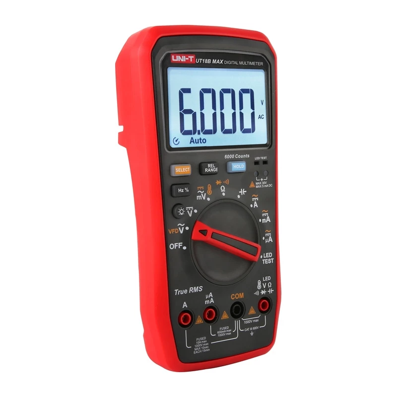 UNI-T True RMS UT18B MAX Digital Multimeter