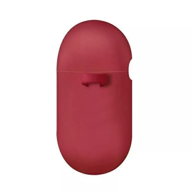 UNIQ Uniq Nexo Case do AirPods 3 + Silikonowe zaczepy na uszy - Czerwony