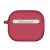 UNIQ Uniq Nexo Case do AirPods 3 + Silikonowe zaczepy na uszy - Czerwony
