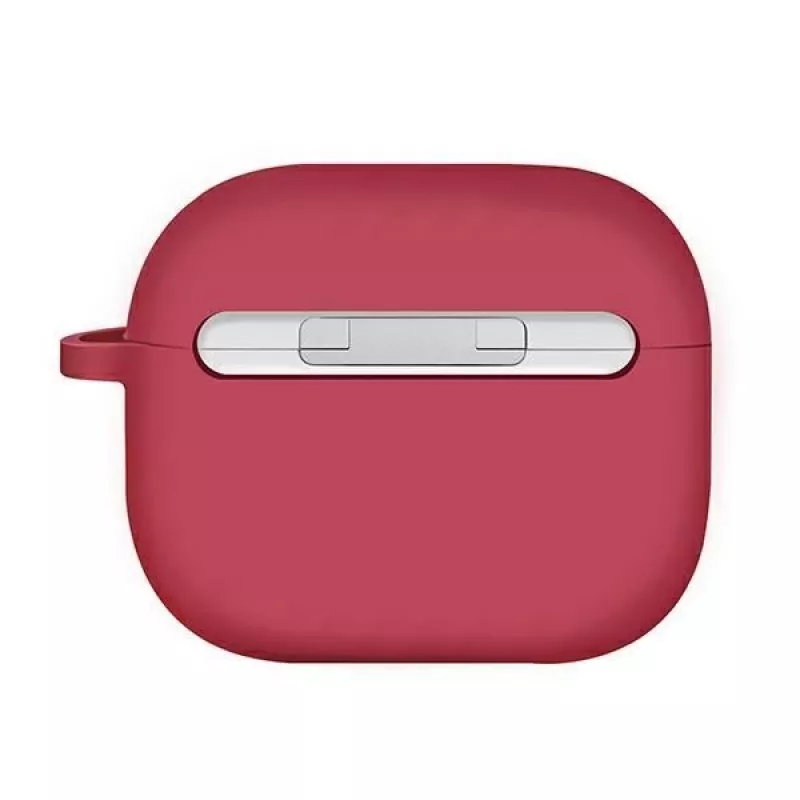 UNIQ Uniq Nexo Case do AirPods 3 + Silikonowe zaczepy na uszy - Czerwony