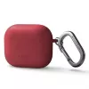 UNIQ Uniq Nexo Case do AirPods 3 + Silikonowe zaczepy na uszy - Czerwony