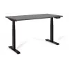 UNIQUE ACTIVE I Electric Height Adjustable Desk 140x70 cm Black