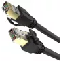 UNITEK Kabel krosowy Ethernet Cat.7 SSTP RJ45, 0,5m, szary, 10Gbps, 600MHz, pozłacany