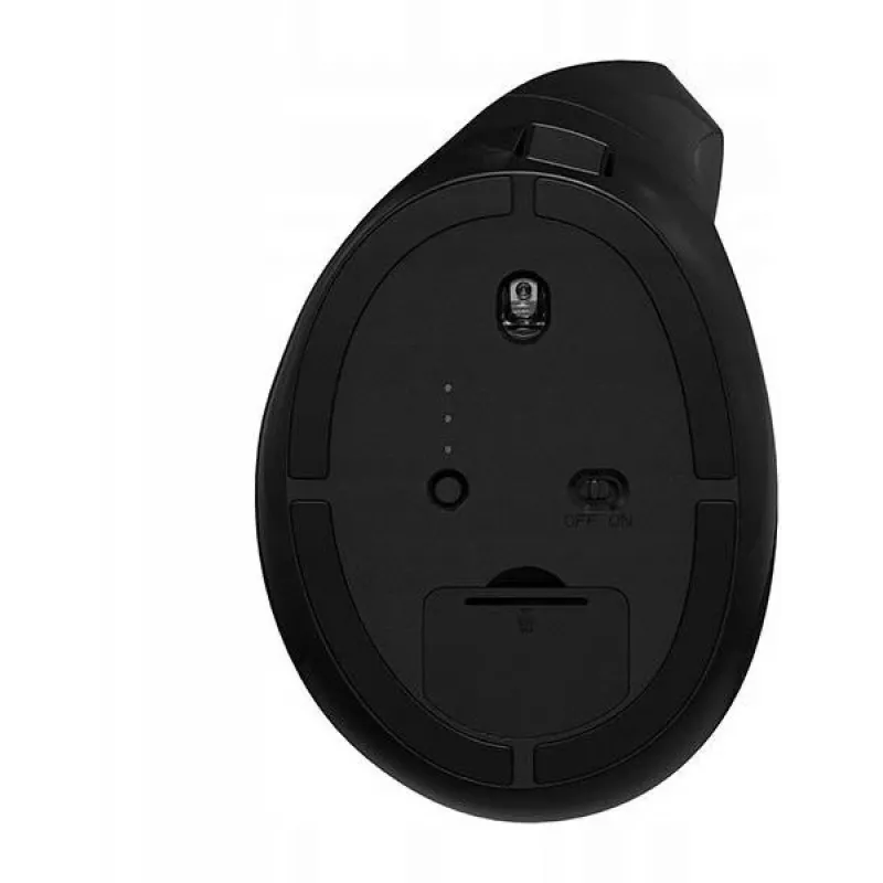 UNITEK Marvo HIPO Bezprzewodowa Mysz Czarna 1600 DPI