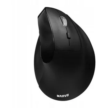 UNITEK Marvo HIPO Bezprzewodowa Mysz Czarna 1600 DPI