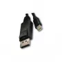 Kabel UNITEK Mini DisplayPort do DisplayPort 2m męski-męski 4K 60Hz Czarny MINIDISPLAY/DISPLAYP2M