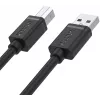 UNITEK USB 2.0 Type-A Męski do Type-B Męski Kabel 2m Czarny