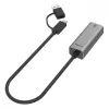 UNITEK USB-A/C 3.1 Gen 1 do RJ45 2.5 Gigabit Ethernet Adapter U1313C