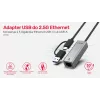 UNITEK USB-A/C 3.1 Gen 1 do RJ45 2.5 Gigabit Ethernet Adapter U1313C