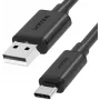 UNITEK USB-A do USB-C 2.0 Kabel 480 Mbps 1m Czarny