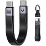 UNITEK USB4 brelok kabel USB-C na USB-C 40Gbps 240W PD 8K 13cm czarny
