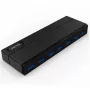 UNITEK Y-3184 7-Portowy Hub USB 3.0 z Zasilaczem i Ładowaniem BC 1.2