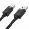 UNITEK Y-C430GBK Kabel USB 2.0 A męski na B męski 1m czarny