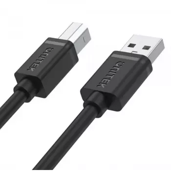 UNITEK Y-C430GBK Kabel USB 2.0 A męski na B męski 1m czarny