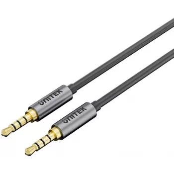 UNITEK Y-C926ABK 3.5mm Męski-Męski Kabel Audio Stereo 1m Pozłacany