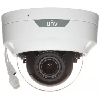 Uniview IPC3534LB-ADZK-H 4MP zewnętrzna wandaloodporna kamera IP typu dome z silnikowym obiektywem zmiennoogniskowym 2,8-12mm, IK10, IP67, wbudowany mikrofon, PoE