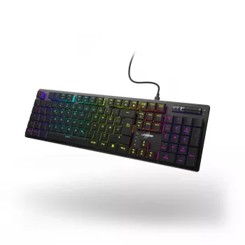 uRage Exodus 910 Low Profile Gaming Keyboard QWERTZ DE Czarny 00217834