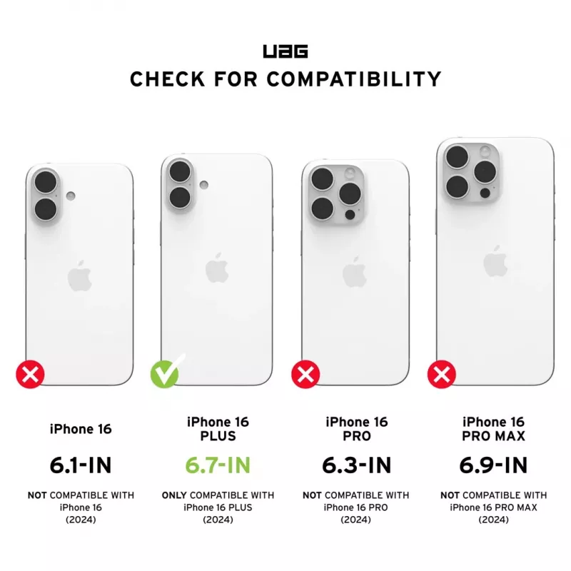 Urban Armor Gear Civilian Case for iPhone 13 Pro Max - Black