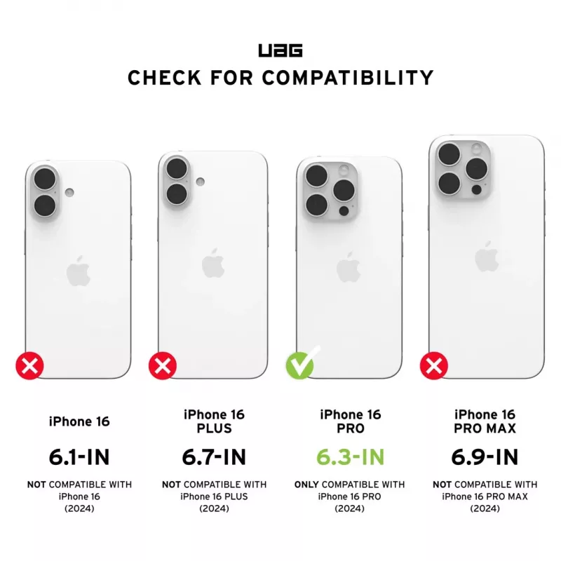 Urban Armor Gear Essential Armor Etui na Apple iPhone 15 Pro Max - Czarny