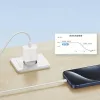 USAMS Yi Series T65 20W PD Fast Charger z kablem USB-C na USB-C 60W, biały (OYXLTZ01)