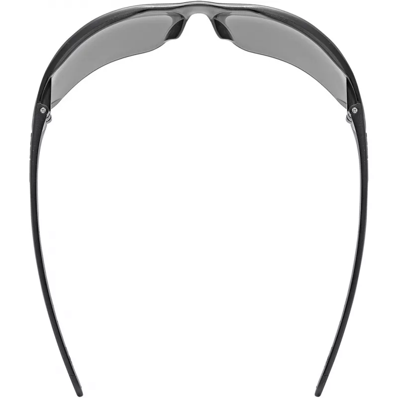 Okulary rowerowe UVEX Equate, czarny matowy/dymiony