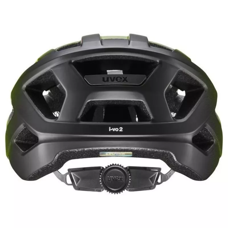 Kask rowerowy UVEX I-vo 2 56-60 cm, neonowożółty/czarny mat