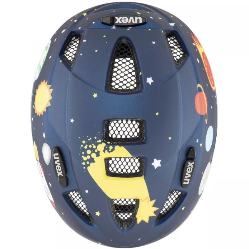 Kask rowerowy UVEX Kid 2 CC Ciemnoniebieski Rocket 46-52 cm