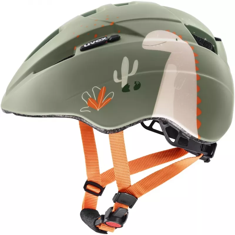 Kask rowerowy dla dzieci UVEX Kid 2 CC 46-52 cm, kolor Sage Green