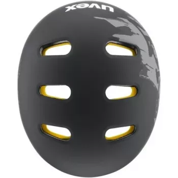 Kask rowerowy dziecięcy UVEX Kid 4 Style MIPS, Dirt Black Matt
