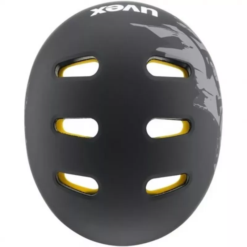 Kask rowerowy dziecięcy UVEX Kid 4 Style MIPS, Dirt Black Matt