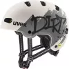 Kask rowerowy dziecięcy UVEX Kid 4 Style MIPS, Dirt Warm Grey