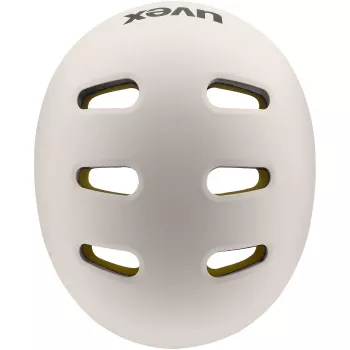 Kask rowerowy dziecięcy UVEX Kid 4 Style MIPS, ciepły szary mat