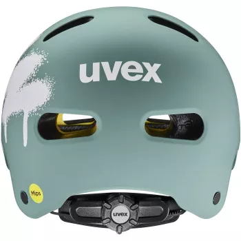 Kask rowerowy dla dzieci UVEX Kid 4 Style MIPS, zielony