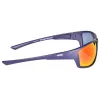 UVEX Sportstyle 230 Gogle narciarskie matowe niebieskie - Lustrzane niebieskie szkła, przeciwmgielne, UV400