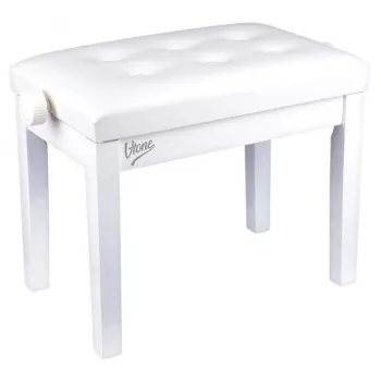 Ławka do pianina V-TONE BENCH 1 WH Biała
